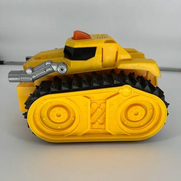 HUGE!! JAKKS Pacific Xtreme Dozer Motorized Tank Bulldozer Toy 2019 Yellow Black - Picture 5 of 12
